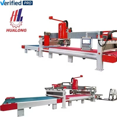 Γραμμή παραγωγής ιμάντα πριονιού γέφυρας CNC 5 Axis